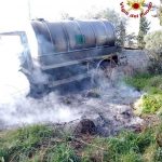 Another attack on milk truck in Sardinia