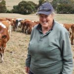 Timboon dairy farmer Jan Raleigh loves life on the land