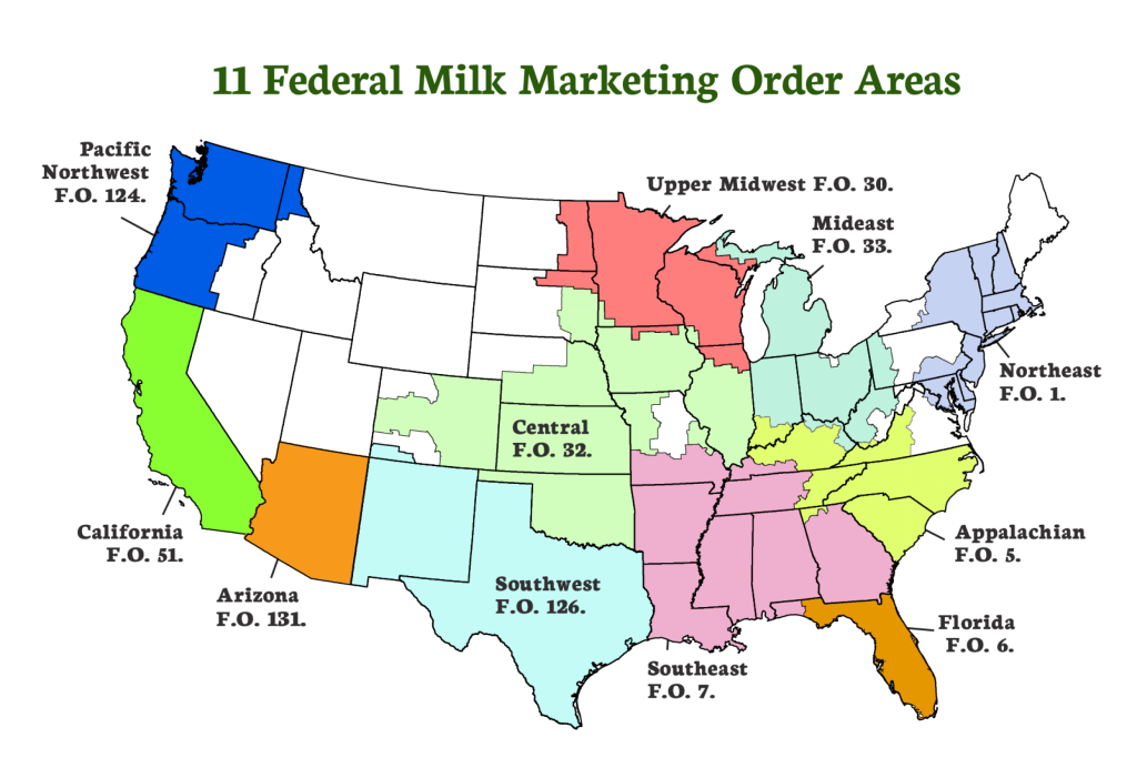 Wisconsins Place In A Bewildering Milk Pricing System1