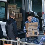 Chinese warships pictured loaded with Australian baby formula before departure