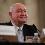 Trump ag secretary Sonny Perdue says dairy farms will survive but may have to get bigger