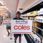 Boycott Coles over milk levy says Drought Minister David Littleproud