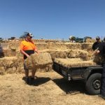 Community throws support behind fire affected farmers in Adelaide Hills with hay bale donations