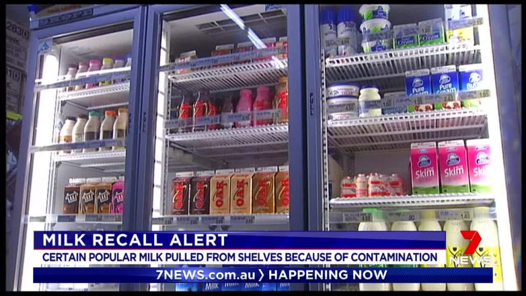 Milk recall impacts dairy sold at Aldi, 7Eleven, Woolworths, Coles and