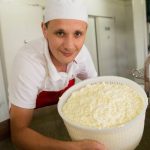 Dairy farmers transformation to a cheesemaker