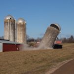 Dairy farms and silos are disappearing as profit margins decline