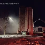 Barn destroyed by fire at Town of Pound dairy farm