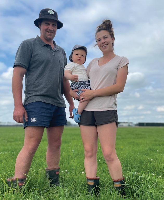 Henry and Ashlea Norris with Liam – equity partnership a vehicle for growth.