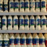 Almarai milks on sale in Dubai