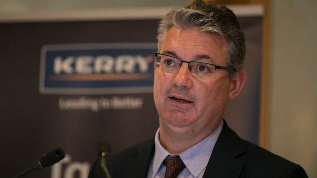 Kerry Group chief executive Edmond Scanlon: Fresh talks about the deal began within the past week and follow the collapse of similar discussions almost two years ago over the value of the business. Photograph: Colm Mahady/Fennells