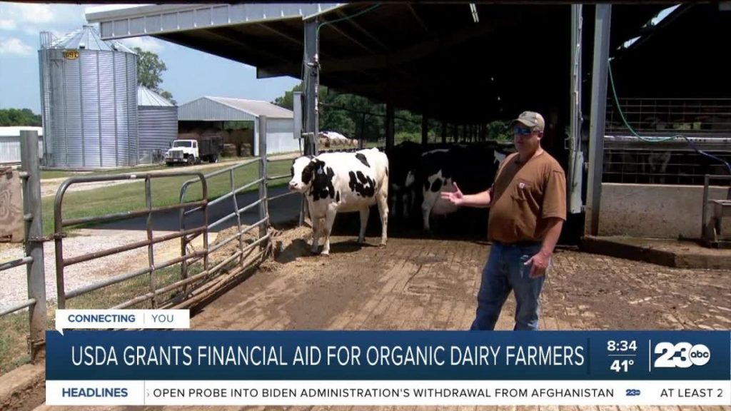 USDA grant financial aid for organic dairy farmers