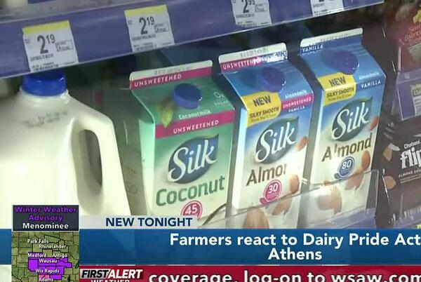 The re-introduced bill would not allow soy and nut beverages to be called "milk"