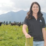 Waikato dairy farmer and the region’s Share Farmer of the Year winner Aleshia Broomfield.