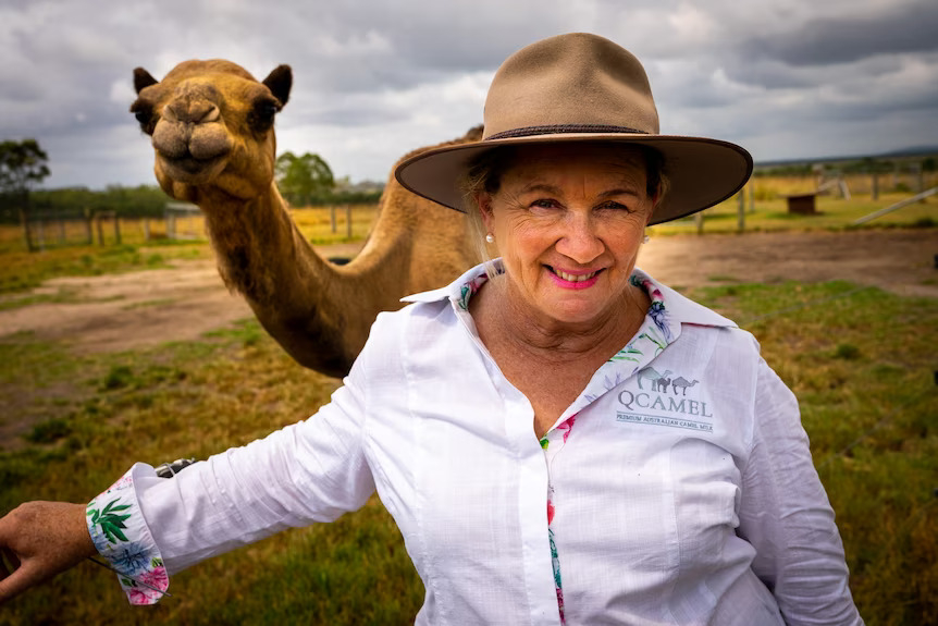 Lauren Brisbane, the brains behind Q Camel, purchased her first herd of 20 camels in 2012.