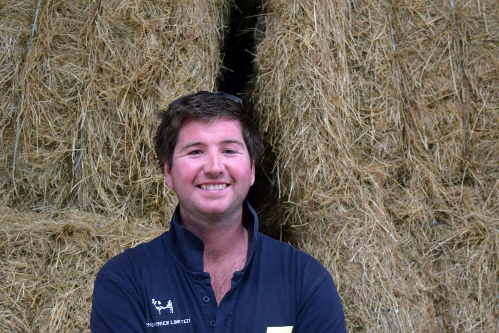 Southland sharemilker Shaun Goble is putting Allflex collars on his cows to better manage his herds’ mating and health.