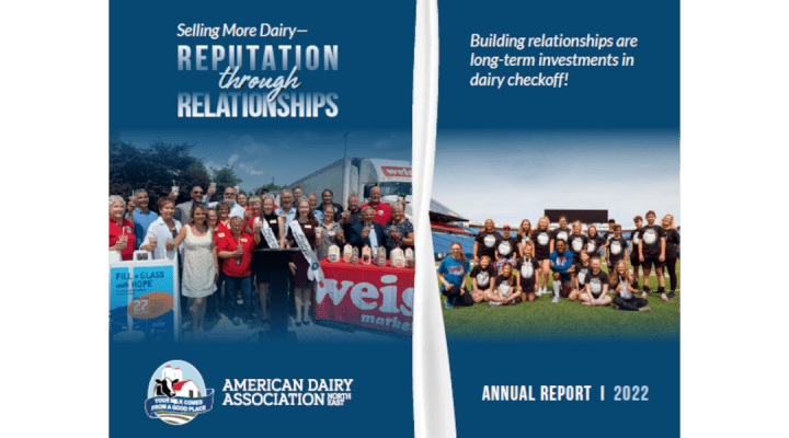 American Dairy Association North East's Annual Report Available Online