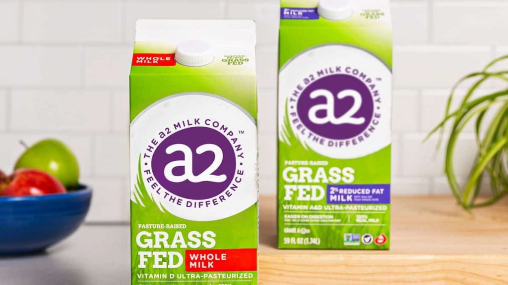 Milk brand a2 debuts grass-fed varieties