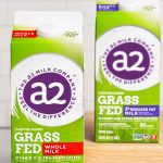 Milk brand a2 debuts grass-fed varieties