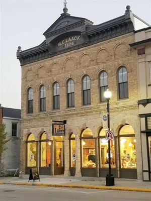 The Cheese Counter and Dairy Heritage Center at E. Mill Street in Plymouth, Wis.