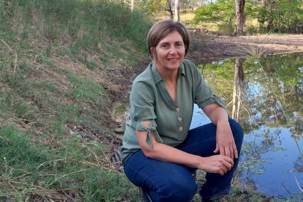 Karen Jarling used a permaculture consultant to rebuild her failed dam.