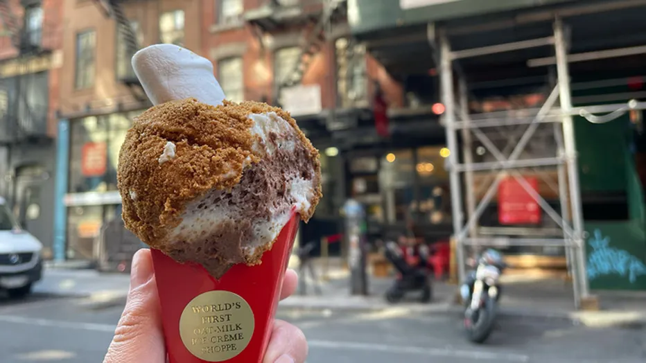 World’s first-ever oat milk ice cream shop thrives in NYC