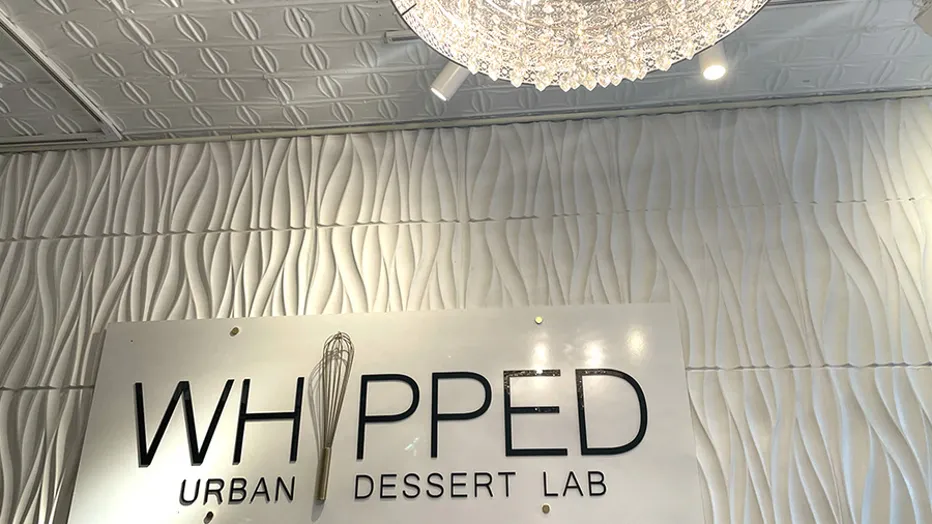 Inside Whipped - Urban Dessert Lab on Manhattan's Lower East Side on April 13, 2023.