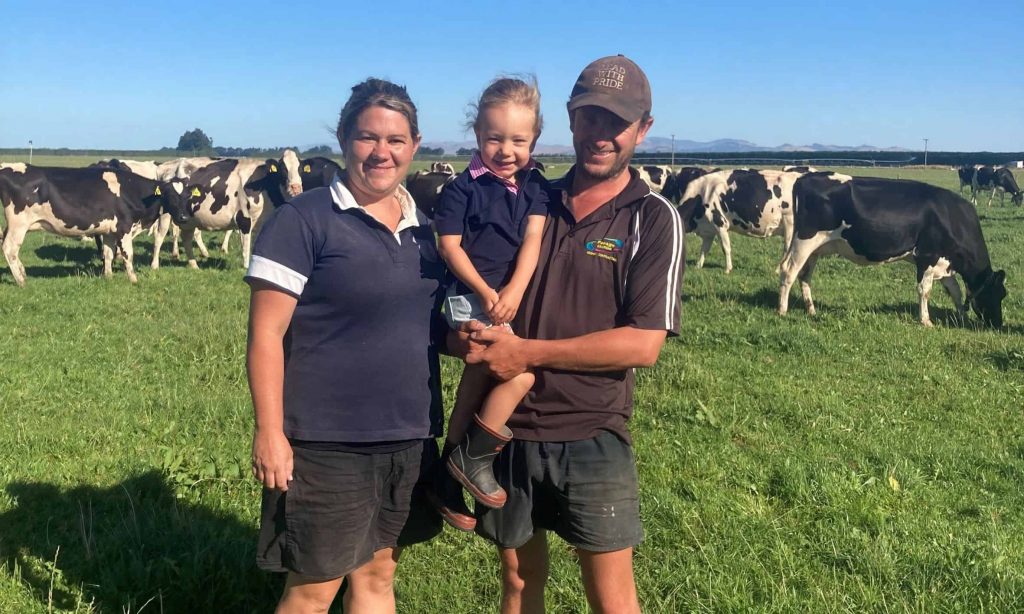 Family and friends help dairy stud