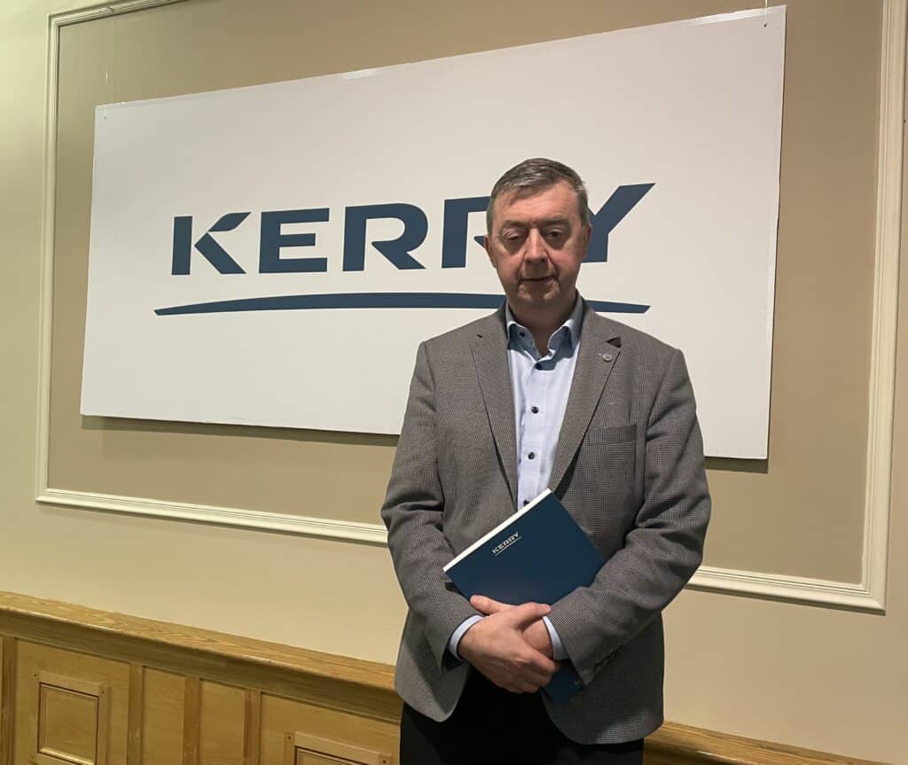 Pat Murphy, chief executive of Dairy Ireland, the dairy division of Kerry Group