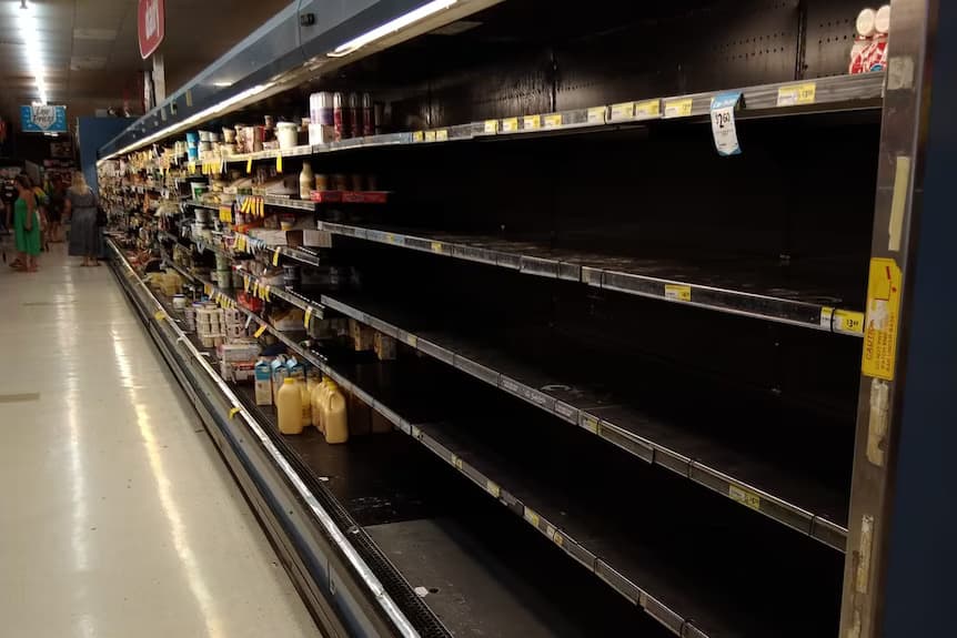 Customers have taken to social media to highlight the shortages.