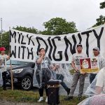 Maine dispatch advocates for migrant workers on dairy farms rally for rights