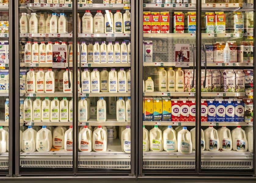 Current production levels of dairy products and plentiful milk supplies leaves buyers unconcerned over buying milk. (Reuters)