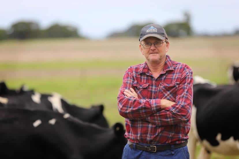 Cowaramup dairy farmer Bob Biddulph. Picture: Cally Dupe