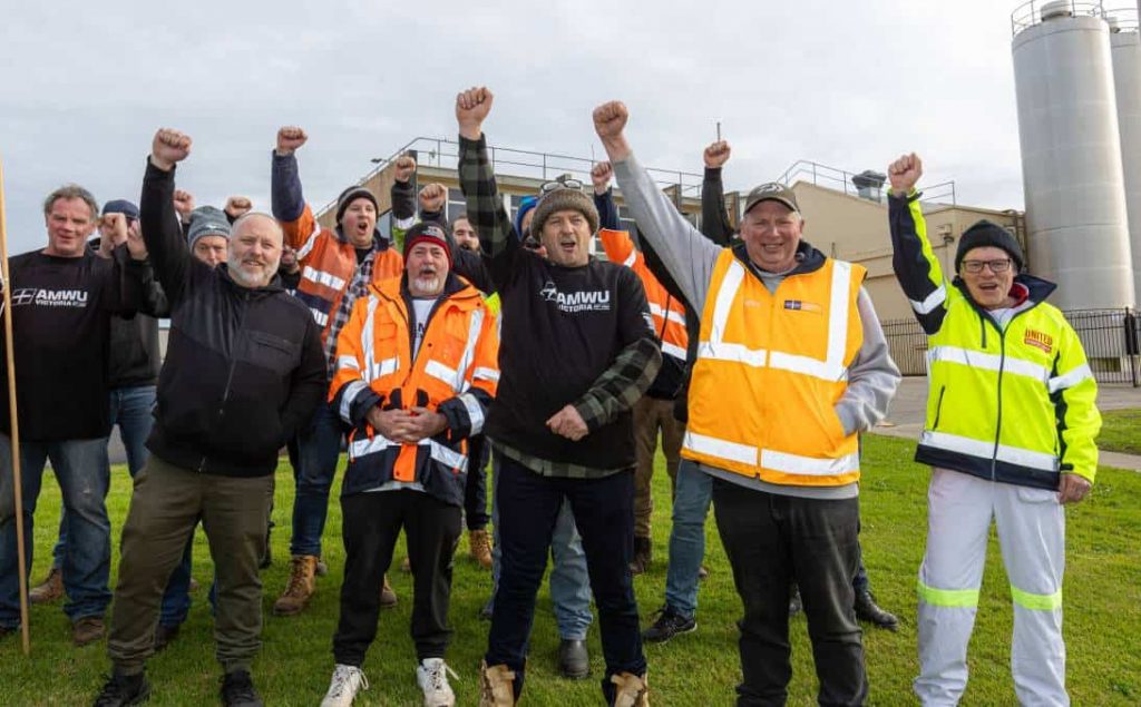 Staff at Allansford's Saputo factory are striking on Thursday, July 6 and Friday, July 7.