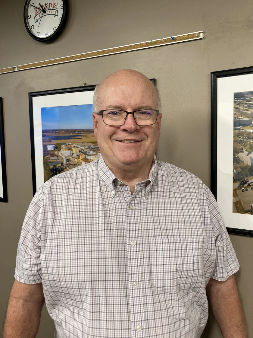 Daryl Larson, president and CEO of Bongards Creameries. 