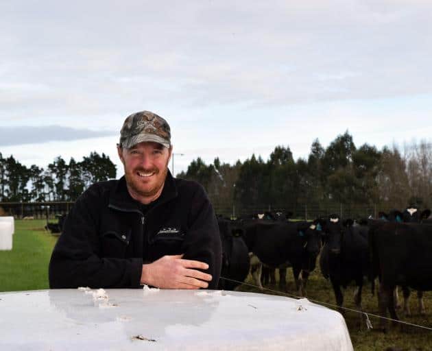 Dairy farmer Steven Clarke showcases his grass and baleage wintering system in Brydone.