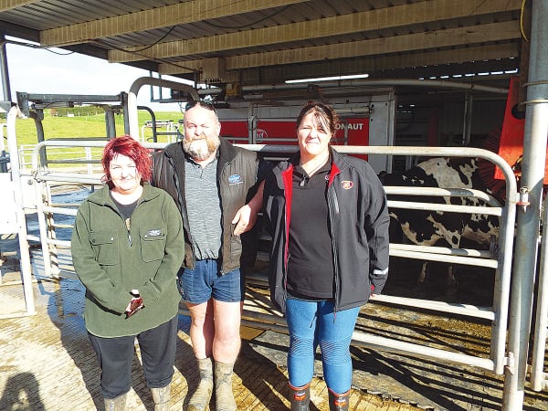 Two robotic milkers do the trick