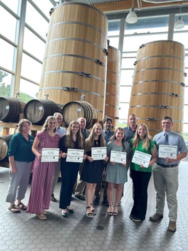 Students receive scholarships to support future careers in dairy industry