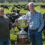 Cedric Nepia, Te Puni Kōkiri and Jim van der Poel, chair DairyNZ.