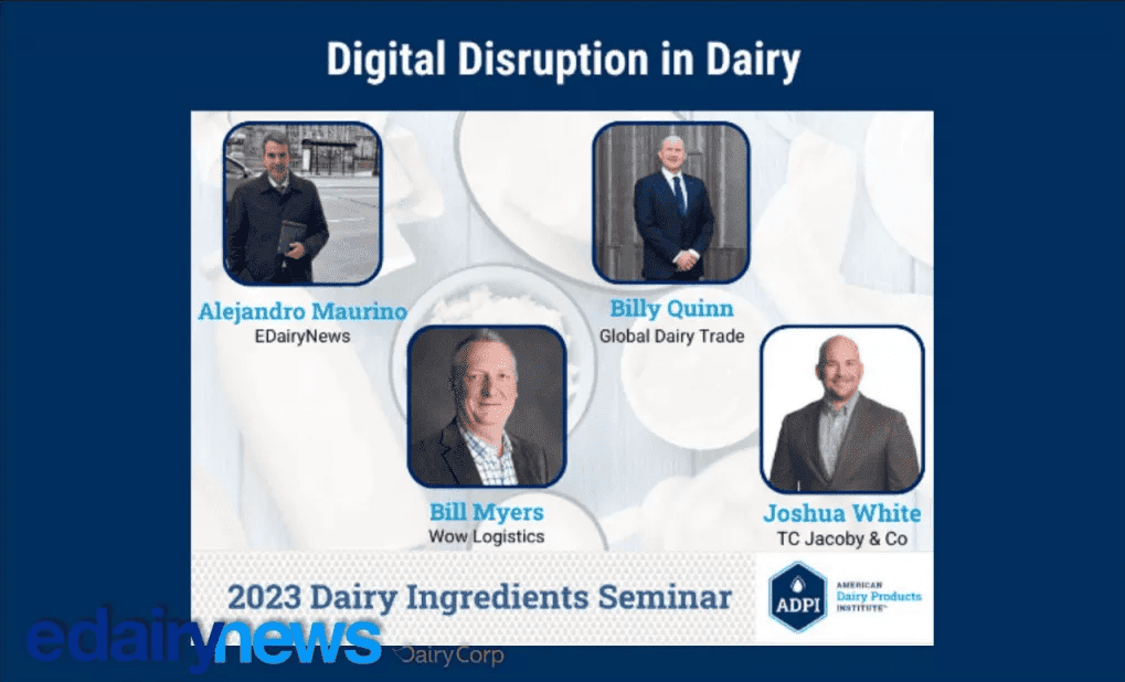 Alejandro Maurino, CEO of Dairy Corp, will speak at the next edition of the 2023 Dairy Ingredients Seminar