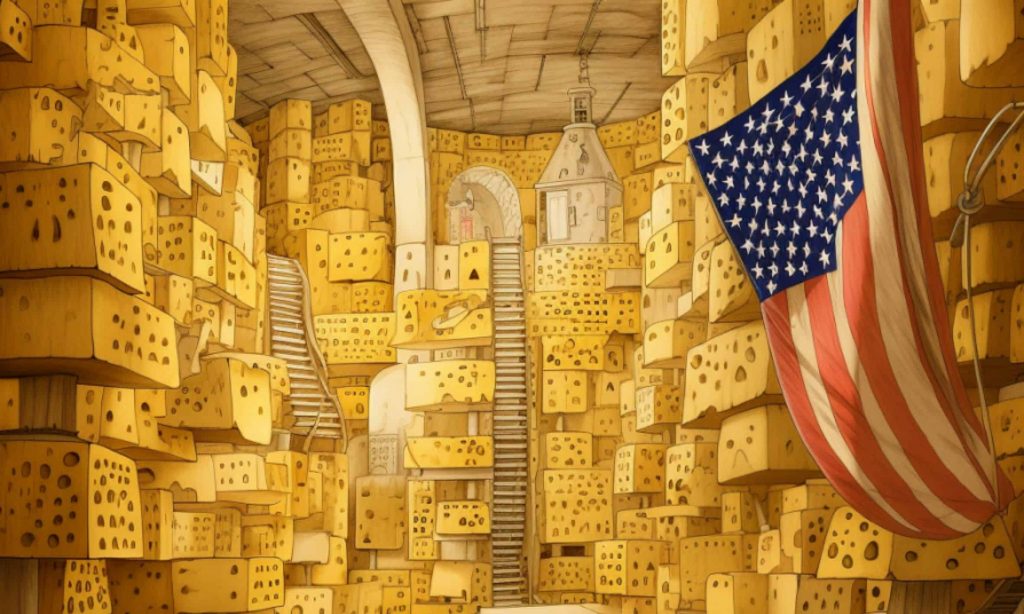 The Saga Behind America’s Giant Government Cheese Vaults