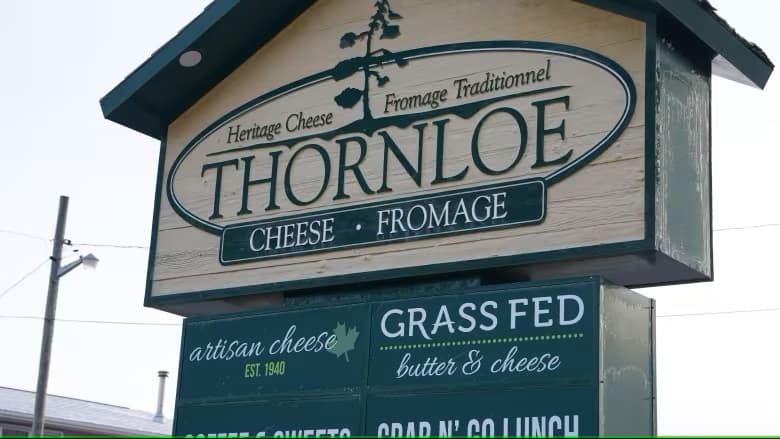 The Thornloe Cheese factory has produced award-winning cheeses and was a popular stop due to its storefront. (Jimmy Chabot/Radio-Canada)