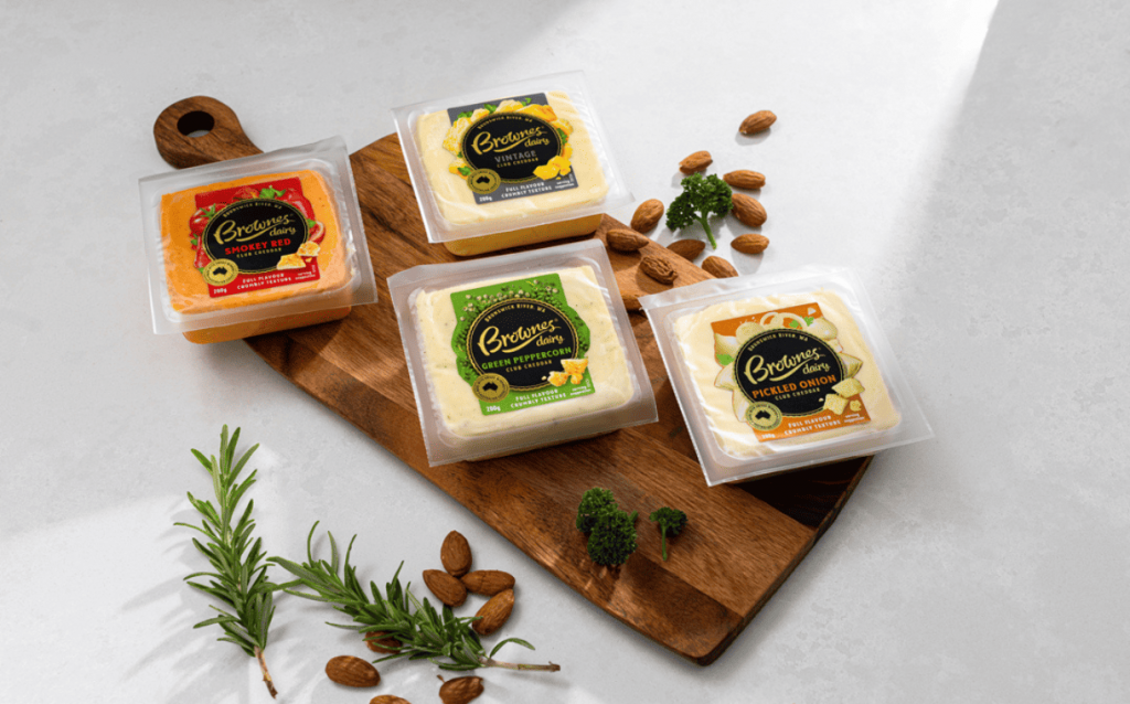 Brownes Dairy launches new range of cheddar cheeses