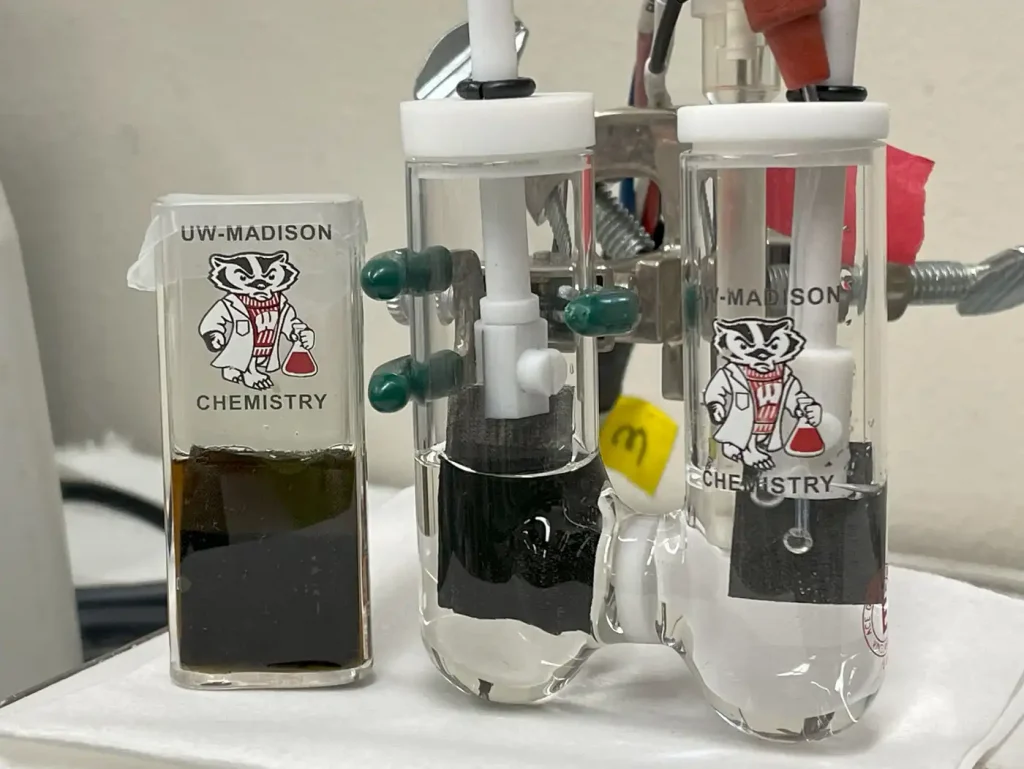 Researchers at the University of Wisconsin-Madison say they have created a novel process to capture ammonia from livestock manure. The recently published research uses an electro-chemical process to extract ammonia. Rui Wang/University of Wisconsin–Madison