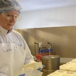 Cathy Lang, a Fonterra cheesemaker, has been nominated for the 2024 Champion Cheesemaker award. SUPPLIED