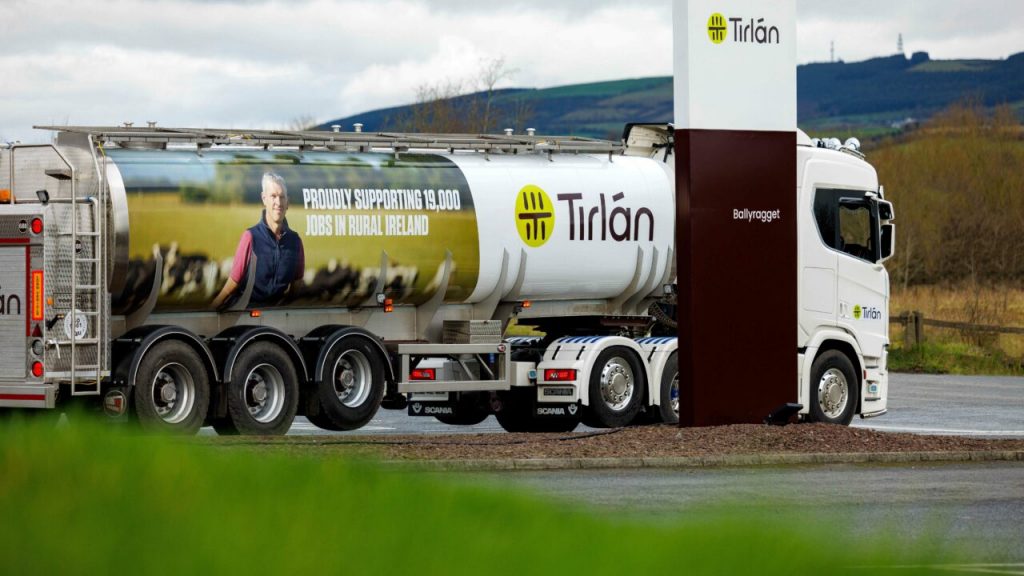 Tirlán’s milk payments to farmers in 2023 totaled €1.3bn