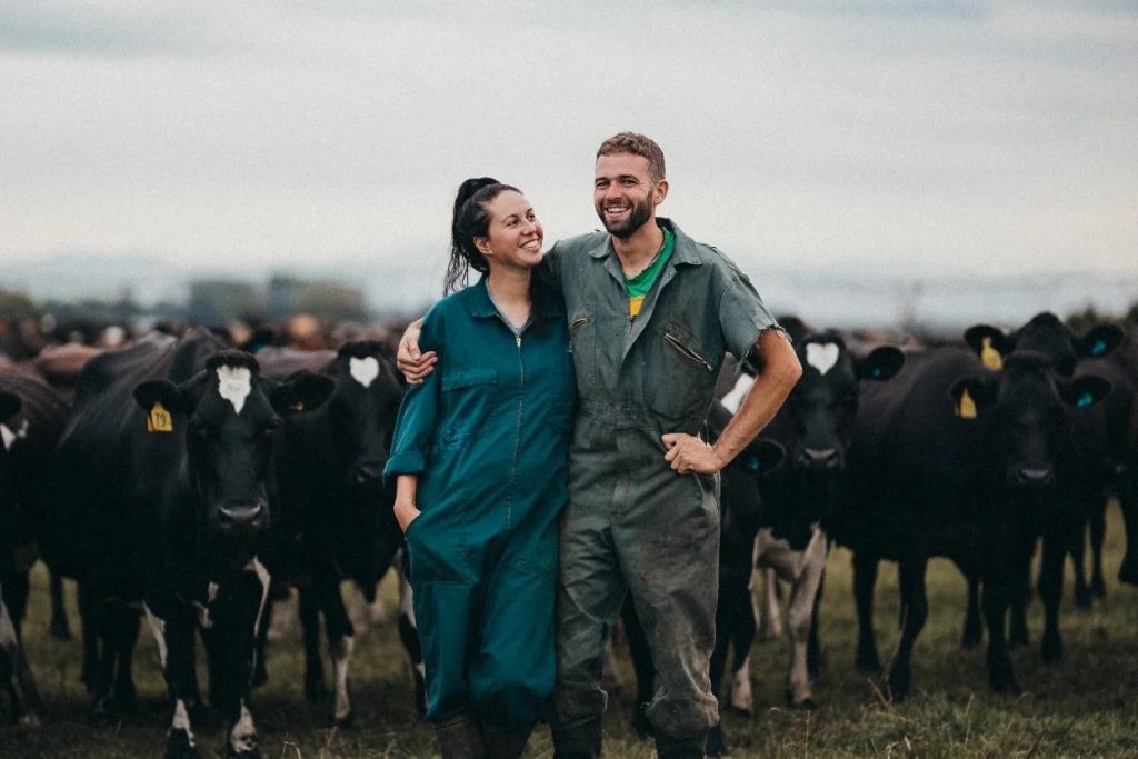 Opposites attract for dairy industry award winning couple