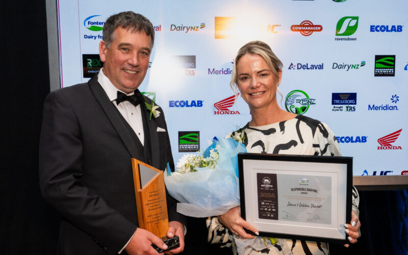 Stewarts win Fonterra Responsible Dairying Award