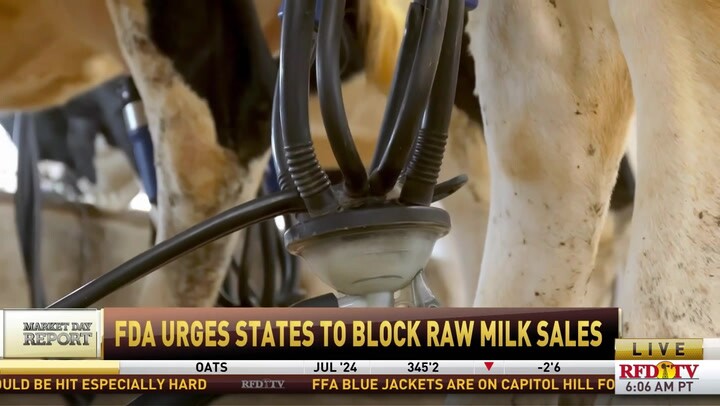 The FDA is urging states to block all raw milk sales