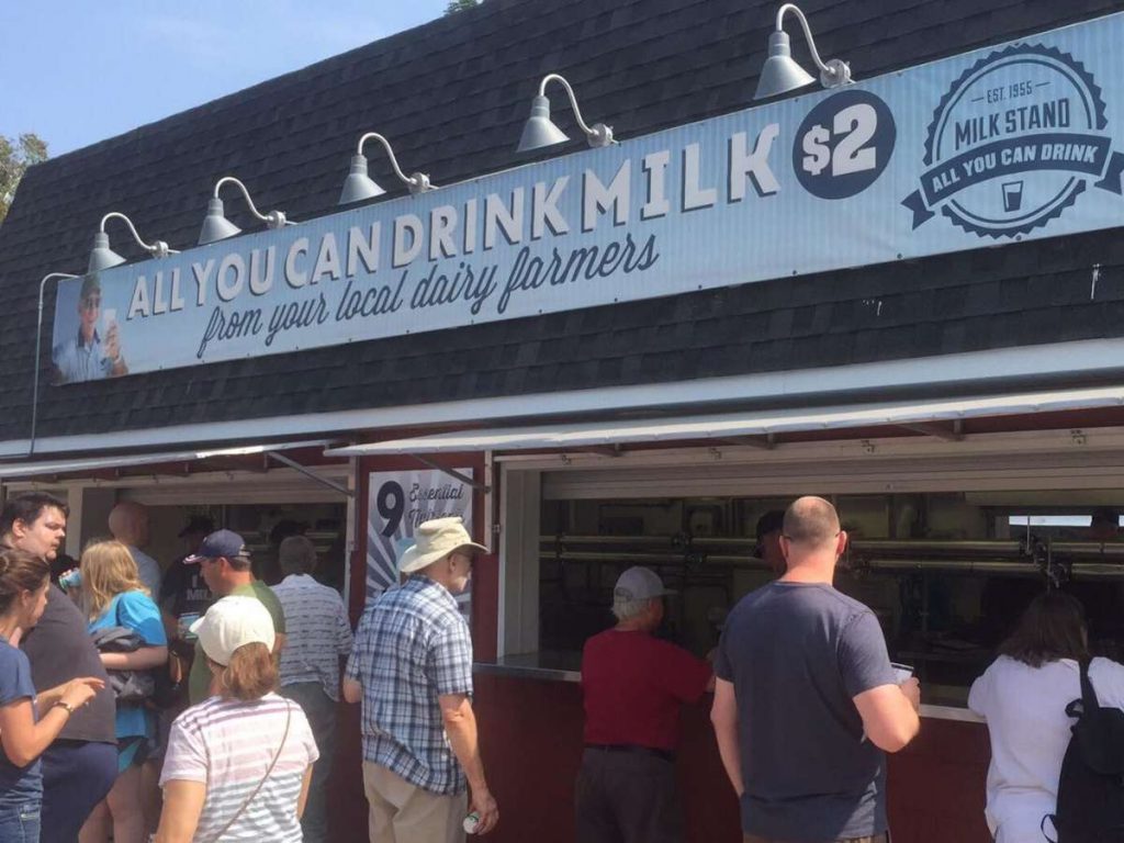 All-you-can-drink milk price hiked to $3 at the Minnesota State Fair