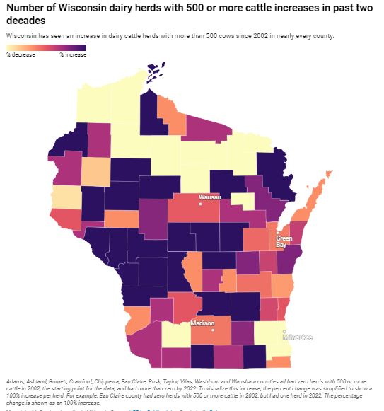 Wisconsin towns are trying to limit CAFO growth. Big Dairy is fighting back1